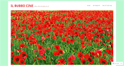 Desktop Screenshot of bubbocine.wordpress.com