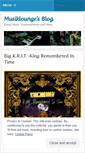 Mobile Screenshot of musiklounge.wordpress.com