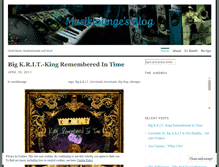 Tablet Screenshot of musiklounge.wordpress.com