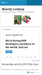 Mobile Screenshot of beardylollipop.wordpress.com