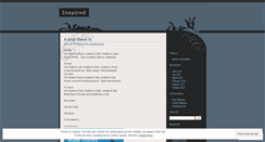 Desktop Screenshot of inspiredccwm.wordpress.com