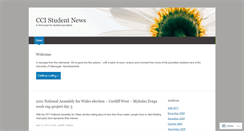 Desktop Screenshot of ccinews.wordpress.com