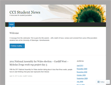 Tablet Screenshot of ccinews.wordpress.com