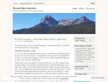 Tablet Screenshot of boisetriathlete.wordpress.com