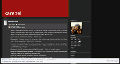 Desktop Screenshot of kareneli.wordpress.com