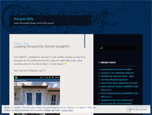 Tablet Screenshot of pimpm3life.wordpress.com