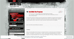 Desktop Screenshot of moyatees.wordpress.com