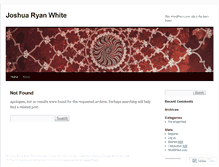 Tablet Screenshot of jrwhite42.wordpress.com
