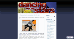 Desktop Screenshot of dancingwiththestarsspoilers.wordpress.com