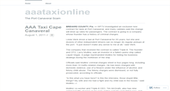 Desktop Screenshot of aaataxionline.wordpress.com