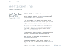 Tablet Screenshot of aaataxionline.wordpress.com
