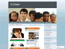 Tablet Screenshot of onlinepedagogy.wordpress.com