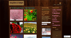 Desktop Screenshot of daughtersofdelight.wordpress.com