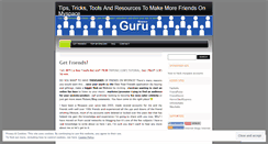 Desktop Screenshot of myspaceguru.wordpress.com