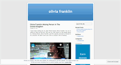 Desktop Screenshot of oliviafranklin.wordpress.com