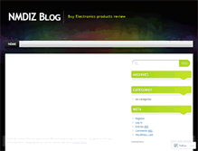 Tablet Screenshot of nmdizblog.wordpress.com