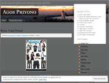 Tablet Screenshot of agospriyono.wordpress.com
