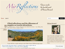 Tablet Screenshot of mirreflections.wordpress.com