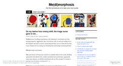 Desktop Screenshot of medimorphosis.wordpress.com