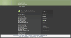 Desktop Screenshot of offearfultrill.wordpress.com