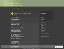 Tablet Screenshot of offearfultrill.wordpress.com