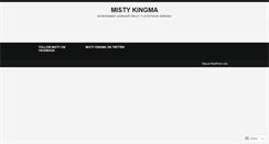 Desktop Screenshot of mistykingmahost.wordpress.com