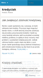 Mobile Screenshot of kredyciak.wordpress.com