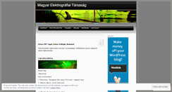 Desktop Screenshot of elektrografia.wordpress.com