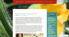 Desktop Screenshot of chesnutforchange.wordpress.com