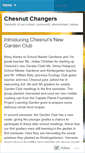 Mobile Screenshot of chesnutforchange.wordpress.com