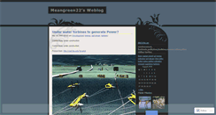 Desktop Screenshot of meangreen22.wordpress.com