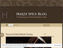 Tablet Screenshot of hartzspice.wordpress.com