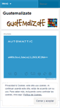 Mobile Screenshot of guatemalizate.wordpress.com