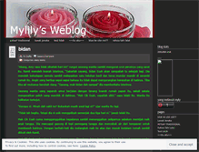 Tablet Screenshot of mylily.wordpress.com
