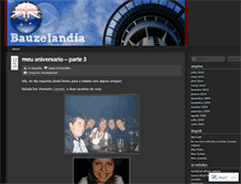 Tablet Screenshot of bauzelandia.wordpress.com