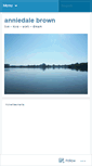 Mobile Screenshot of anniedalebrown.wordpress.com