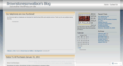 Desktop Screenshot of brownstonesonwallace.wordpress.com