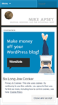 Mobile Screenshot of mikeapsey.wordpress.com