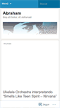 Mobile Screenshot of abrahamlp.wordpress.com