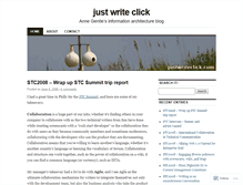 Tablet Screenshot of annegentle.wordpress.com