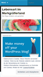 Mobile Screenshot of markgraeflerin.wordpress.com