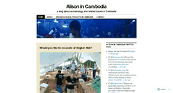 Desktop Screenshot of alisonincambodia.wordpress.com