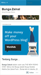 Mobile Screenshot of bungazainal.wordpress.com