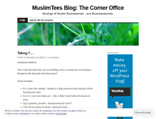 Tablet Screenshot of muslimtees.wordpress.com