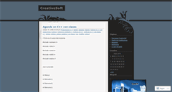 Desktop Screenshot of creativesoft.wordpress.com