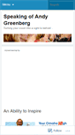 Mobile Screenshot of andygreenberg.wordpress.com