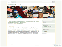 Tablet Screenshot of einsteinculturecollage.wordpress.com