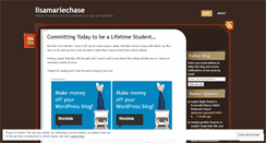 Desktop Screenshot of lisamariechase.wordpress.com