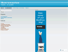 Tablet Screenshot of buera.wordpress.com