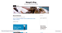 Desktop Screenshot of mezgal.wordpress.com